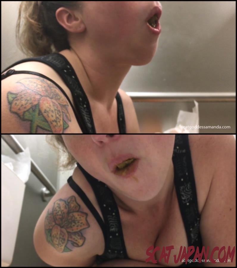 [Special #234] Woman amateur shitting in public toilet and suck turd (012.0234_BFSpec-234) [2018 | 606 MB]